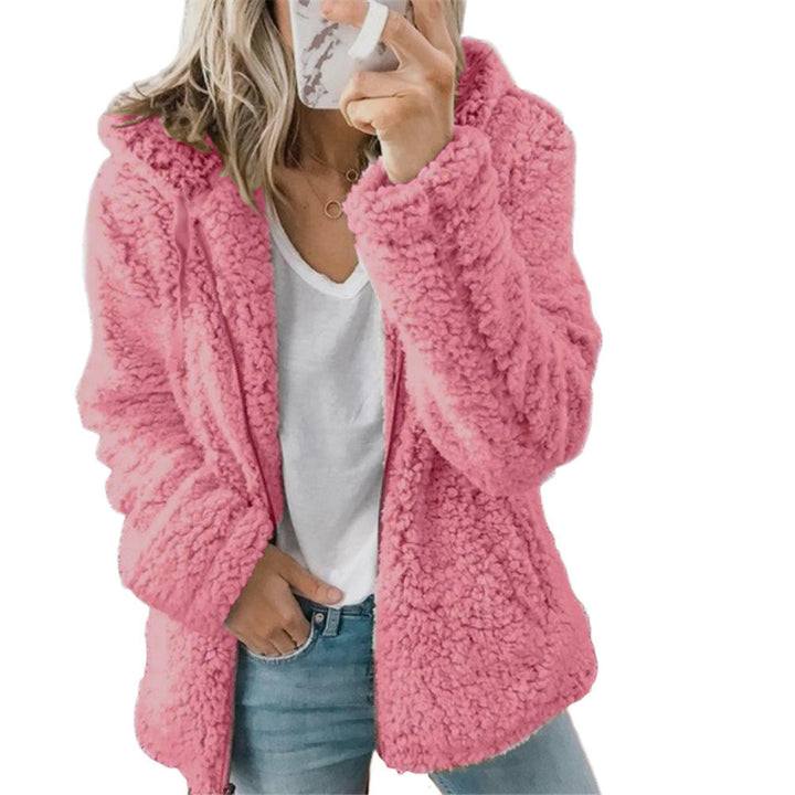 Damen Lässiges Kapuze Jacke | Warme