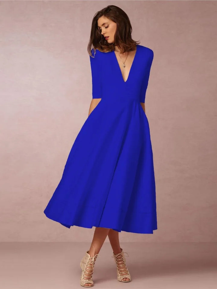 Elegantes Abendkleid Für Damen | Midi