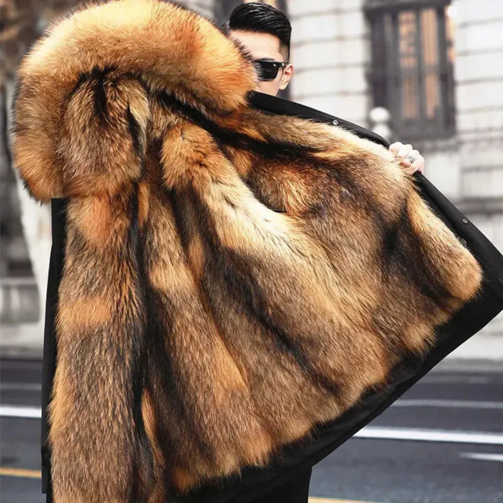 Warmer Parka Mit Kapuze Für Herren | Winter