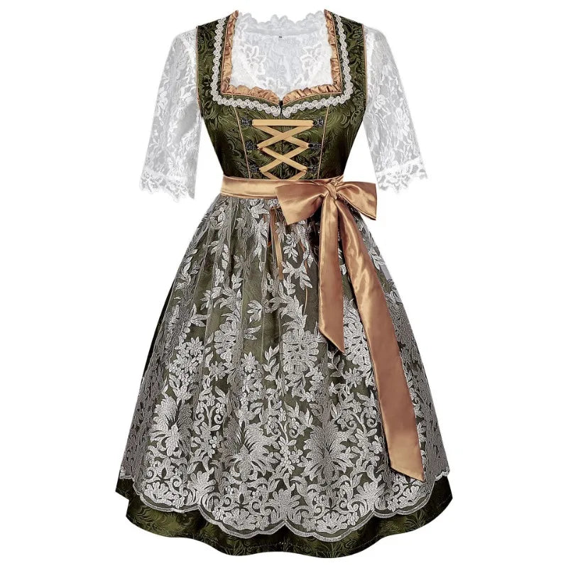 Festliches Dirndl Kleid für Damen | Oktoberfest