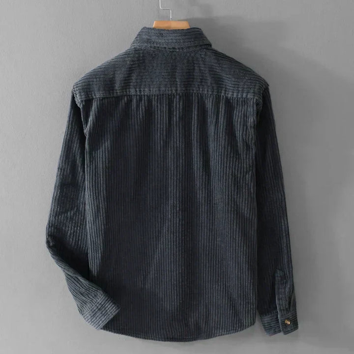 Lässige Cord Jacke für Herren | Langarm