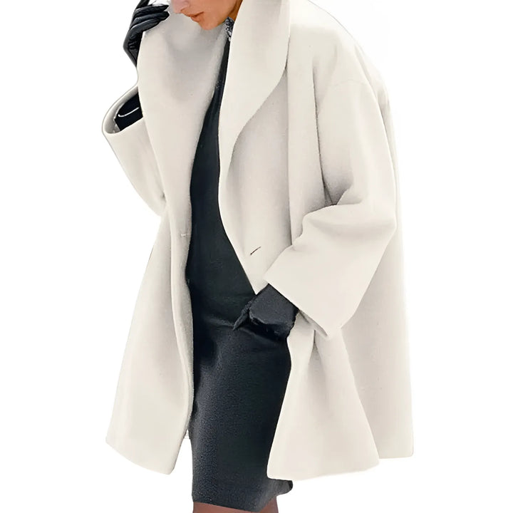 Melany | Damen Winter Klassiker Trench Mantel | Warme