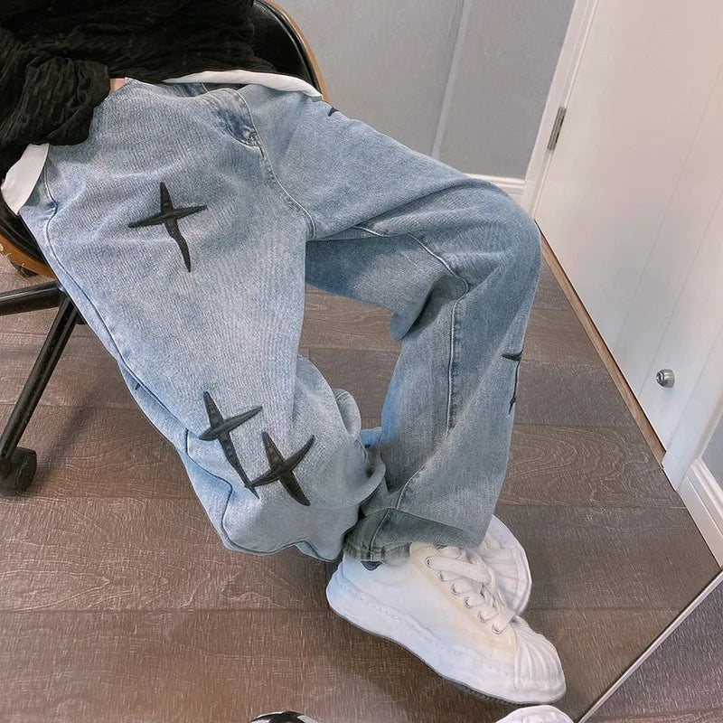 Herren Vintage Baggy Jeans | Lässig