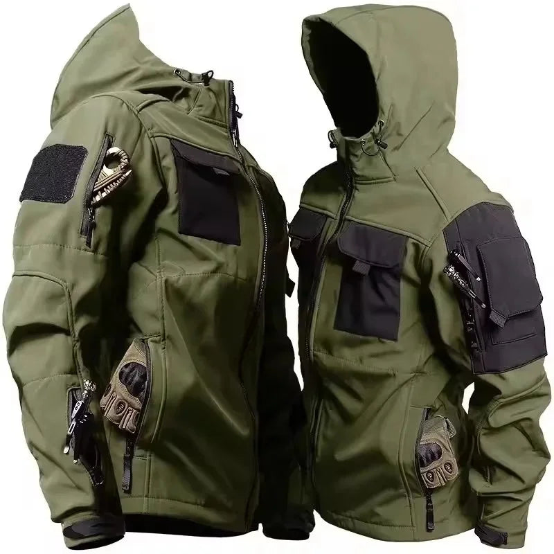 Herren Softshell Jacke | Mit Kapuze