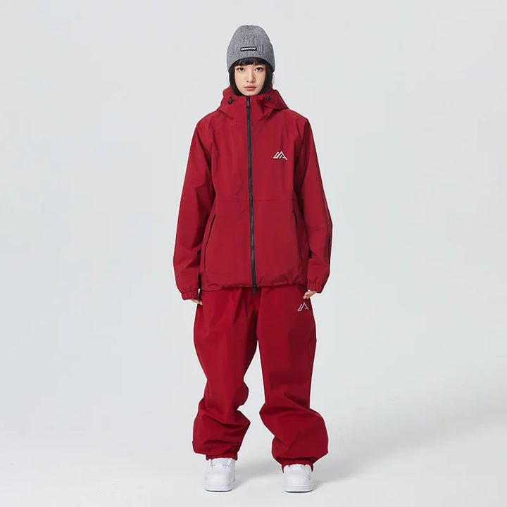 Unisex Stilvoll Skianzug | Zweiteiliges Set