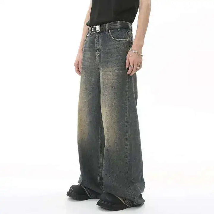Herren Vintage Baggy Jeans | Straßenkleidung-Stil