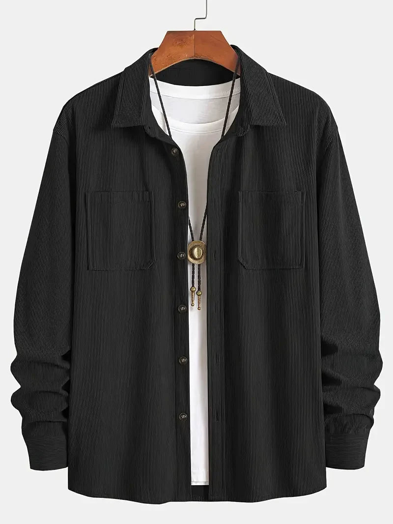 Herren Stylische Cord Jacke | Lassig