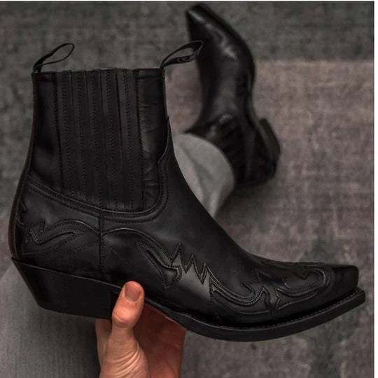 Herren Bequeme Stiefelette | Cowboy