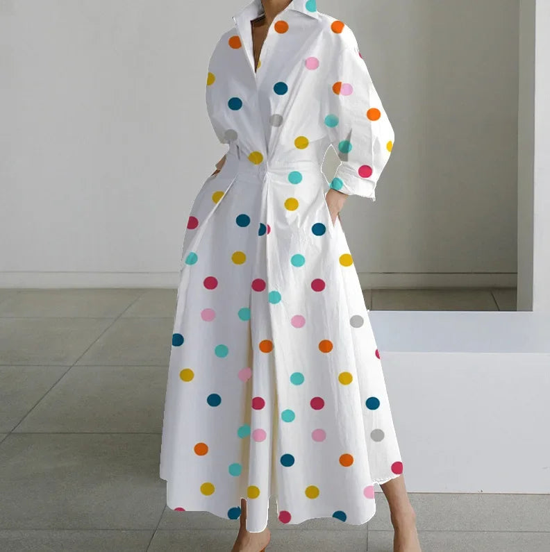 Sommerkleid Mit V Ausschnitt Für Damen | Midi