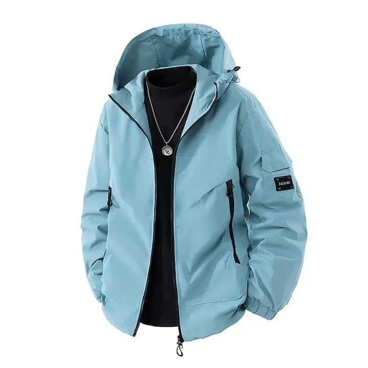 Herren Winter Skijacke mit Kapuze | Übergröß