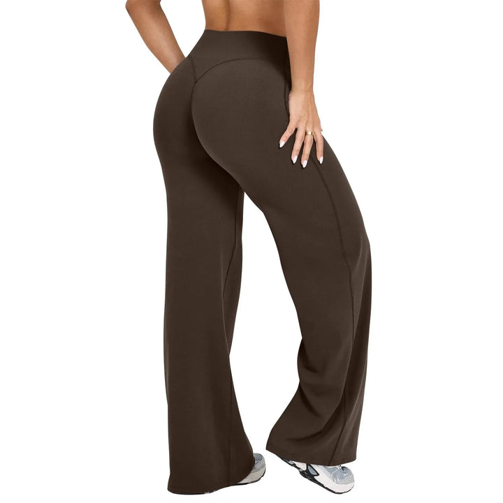 Damen Yoga Hose | Weites Bein