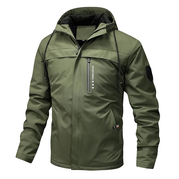 Herren Fleece Steppjacke | Langarm