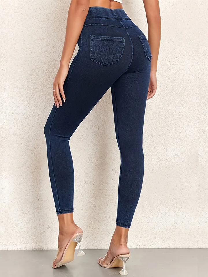Skinny Jeggings für Damen | Hohe Taille