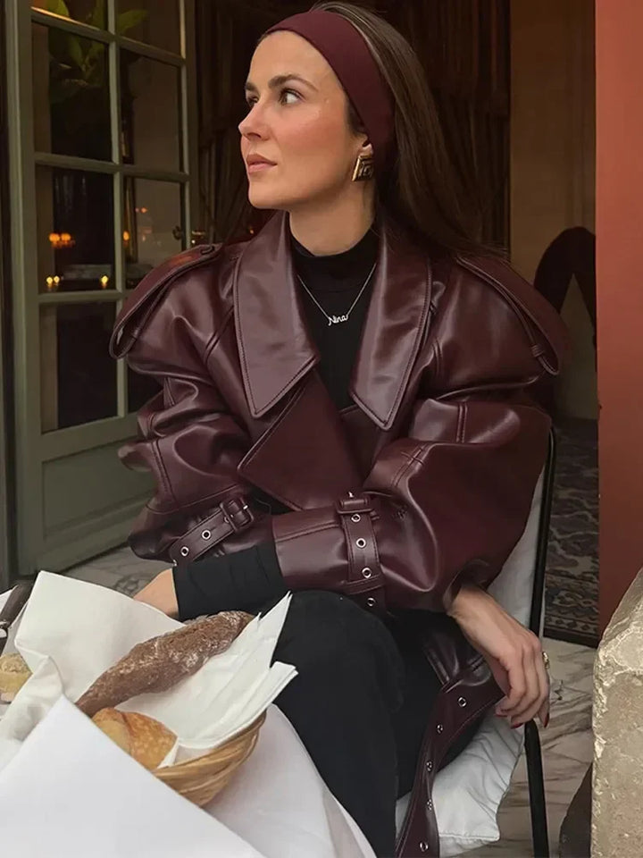 Jahrgang-Kurzjacke für Damen | Langarm
