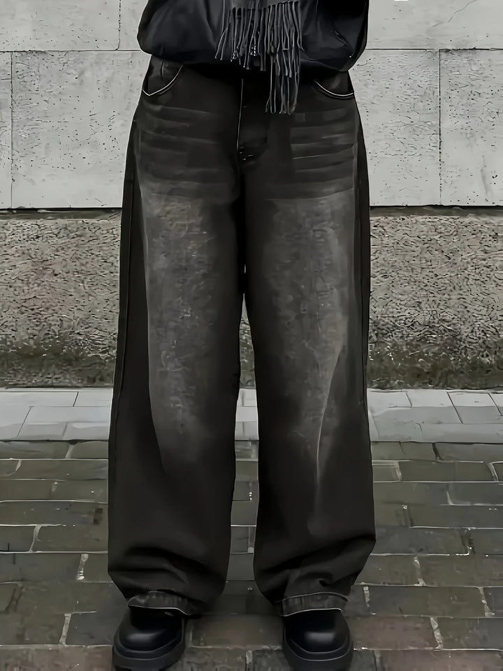 Modische Baggy Jeans für Herren | Weites Bein