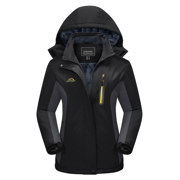 Damen Schnee Skijacke | Mit Kapuze