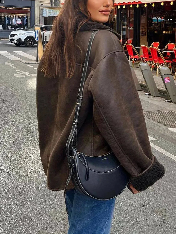 Luxuriöse Fleece Jacke für Damen | Warme
