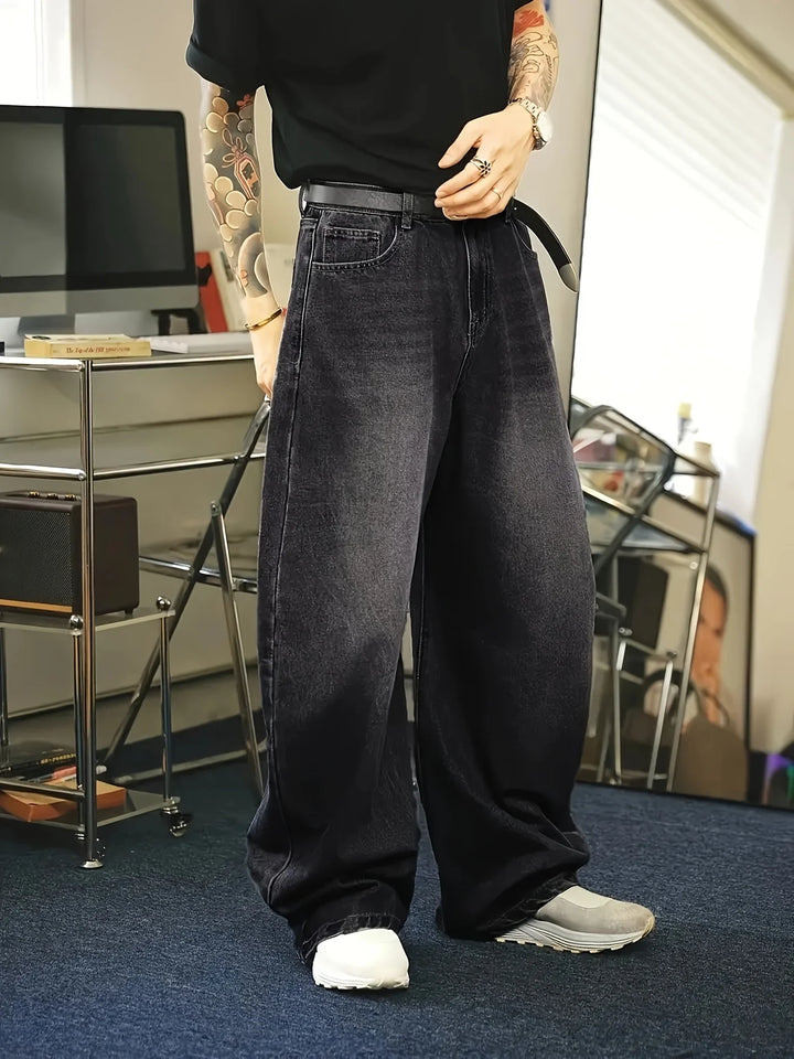Lässige Baggy-Jeans für Herren | Lockere Passform