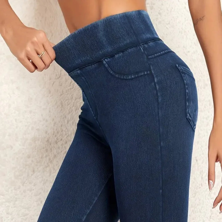 Modische Jeggings für Damen | Hohe Taille