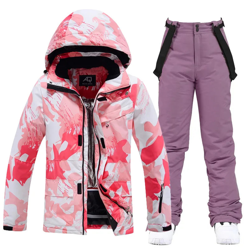 Damen Winter Skianzug | Jacke und Hose