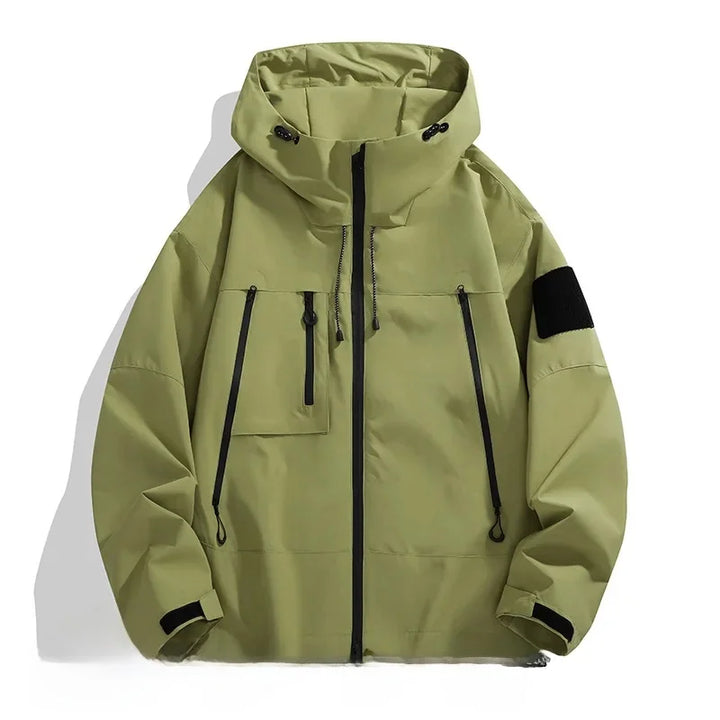 Modische Softshell Jacke für Herren | Mit Kapuze