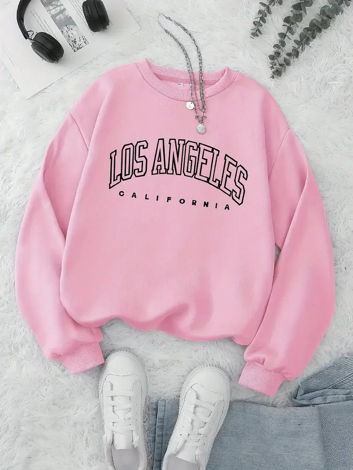 Unisex Bedrucktes Winter-Sweatshirt | Rundhalsausschnitt