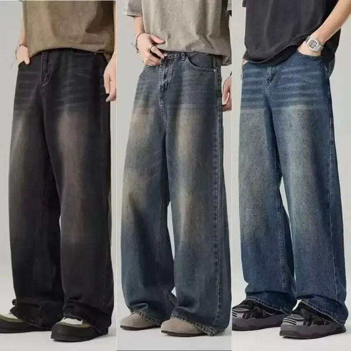 Retro-Baggy-Jeans für Herren | Lässig