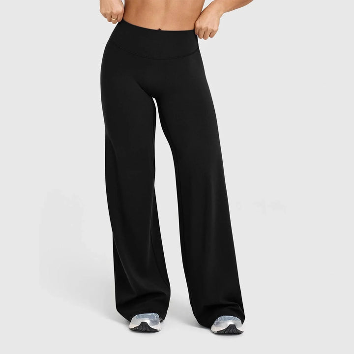Damen Yoga Hose | Weites Bein