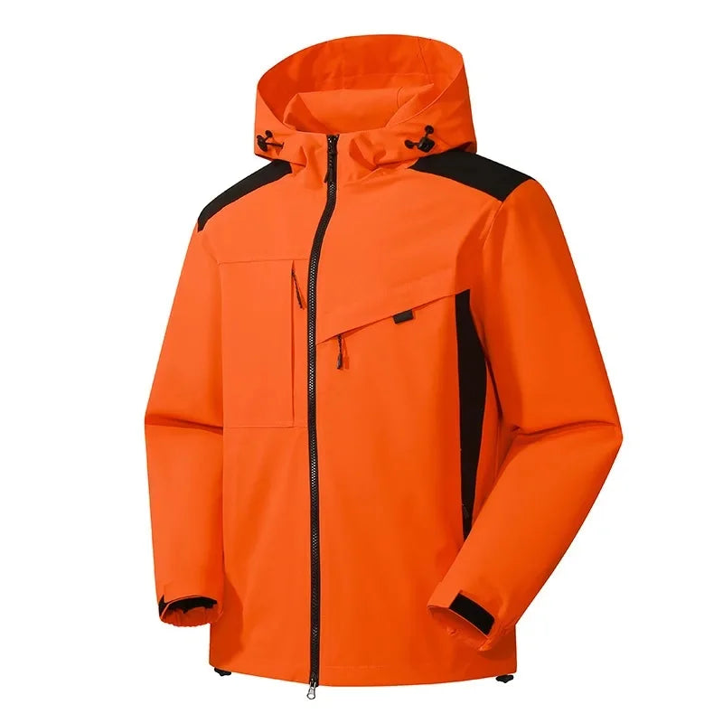 Lässige Skijacke mit Kapuze für Herren | Winter