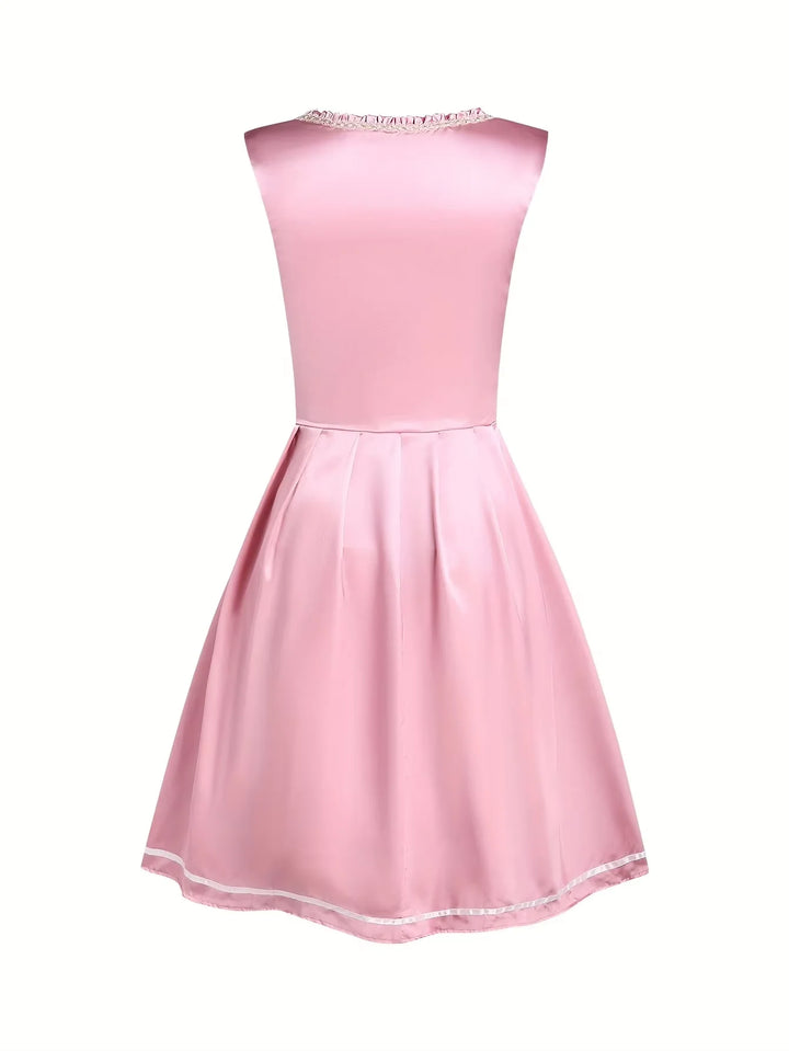 Damen Rosa Bayerisches Dirndl Kleid | Oktoberfest