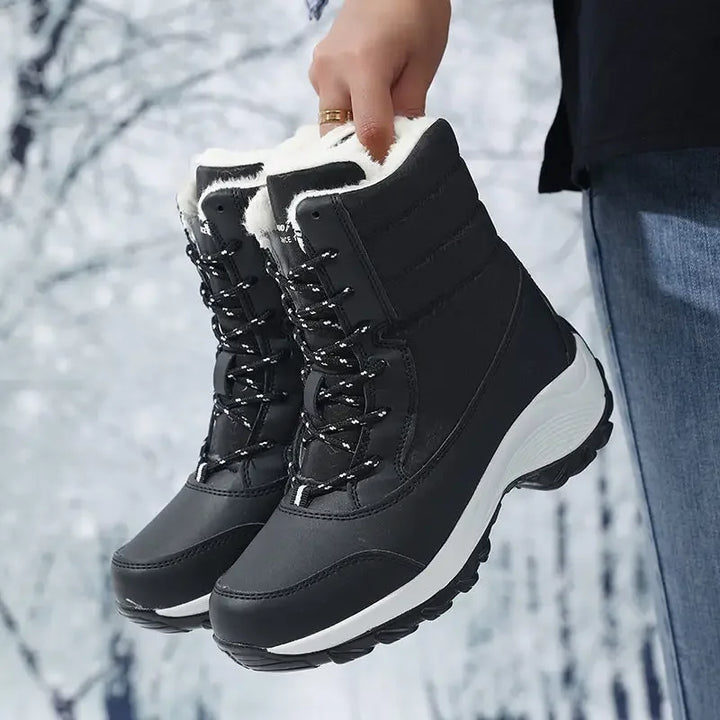 Damen Plateau-Schneestiefel | Lässig