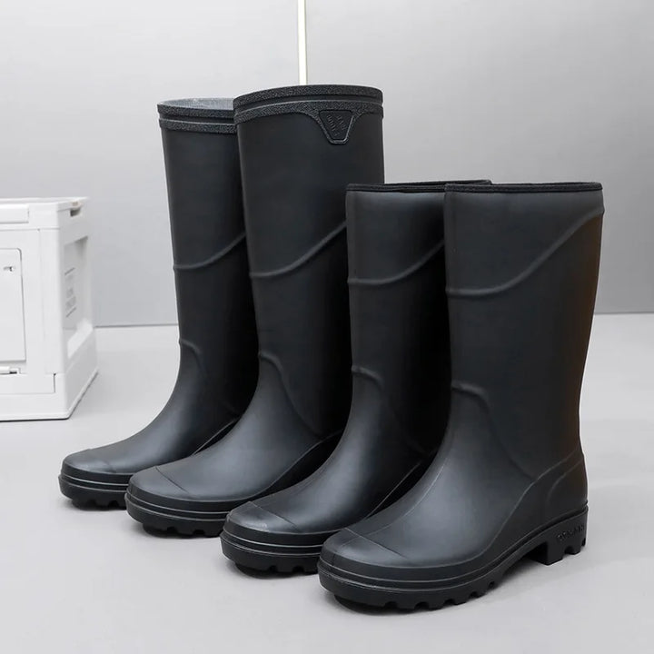 Herren Wasserdichte Gummistiefel | Schwarz