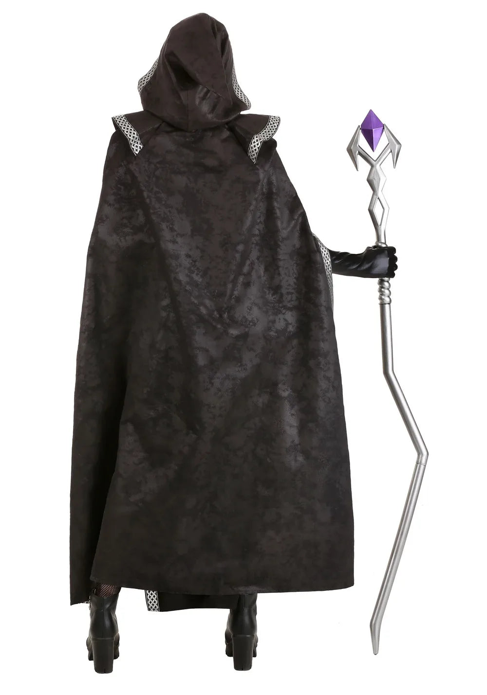 Dunkle gotische Hexe Halloween Kostum Kleid | Maxi