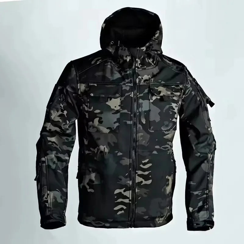 Herren Softshell Jacke | Mit Kapuze