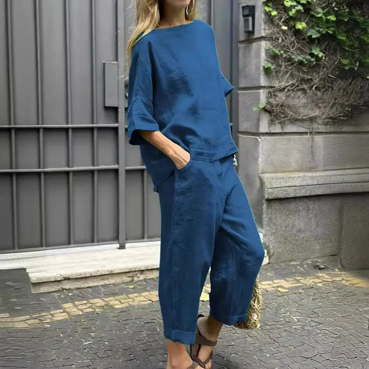 Stilvolles Damen Zweiteiler Set | Lässig