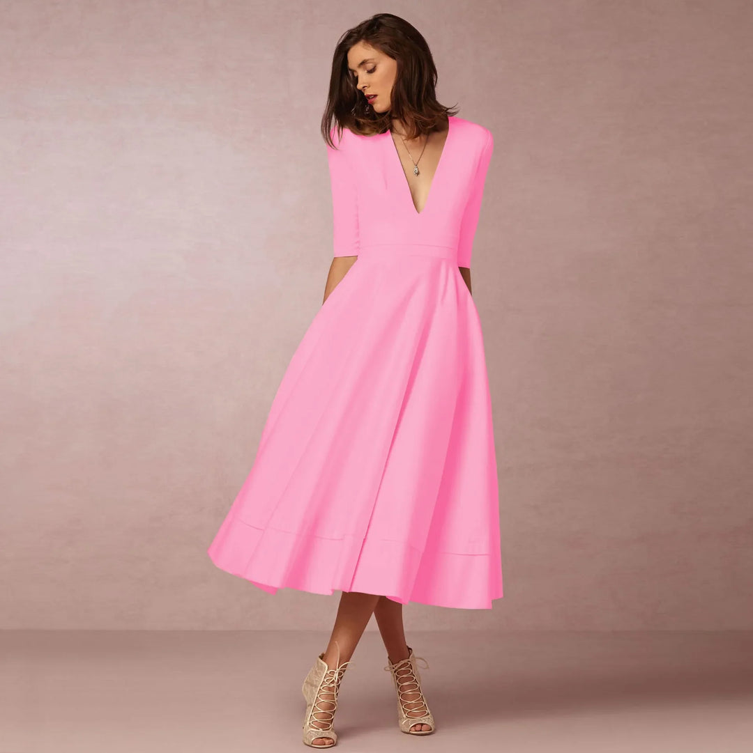Elegantes Abendkleid Für Damen | Midi
