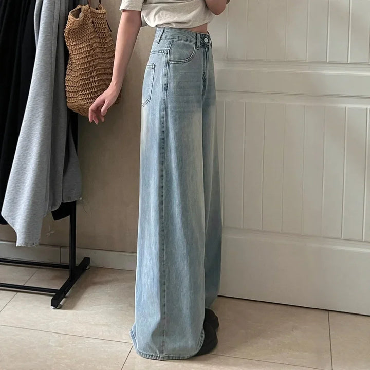 Lässige Mom-Jeans für Damen | Lockere Passform