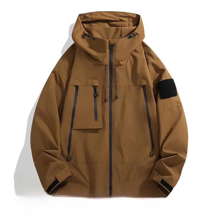 Modische Softshell Jacke für Herren | Mit Kapuze