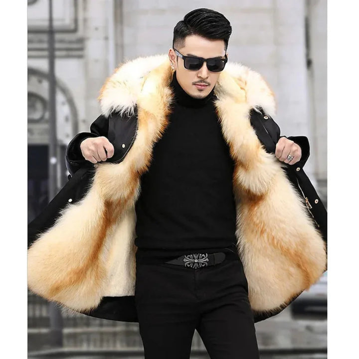 Warmer Parka Mit Kapuze Für Herren | Winter