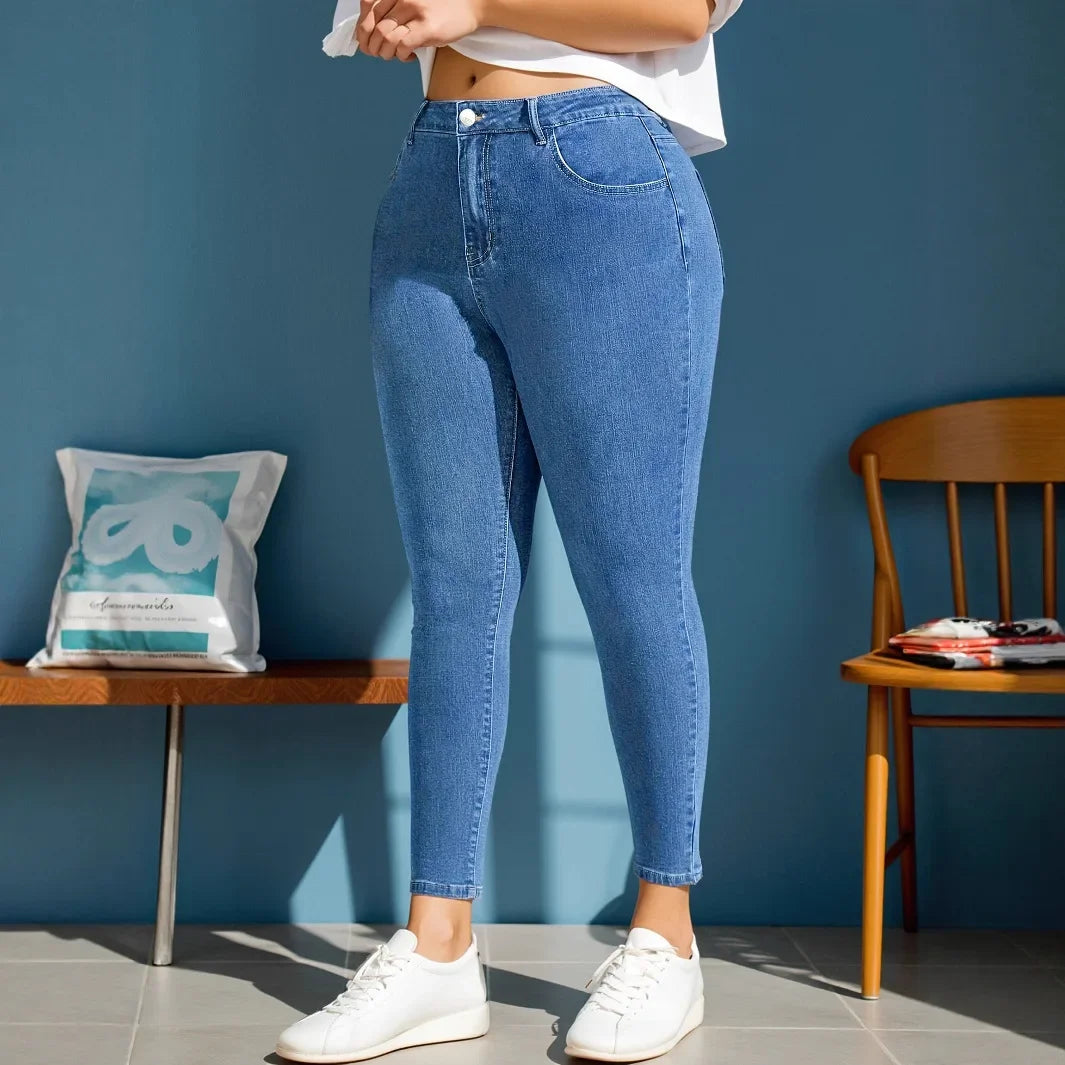 Damen Mom Jeans | Schlanke Passform
