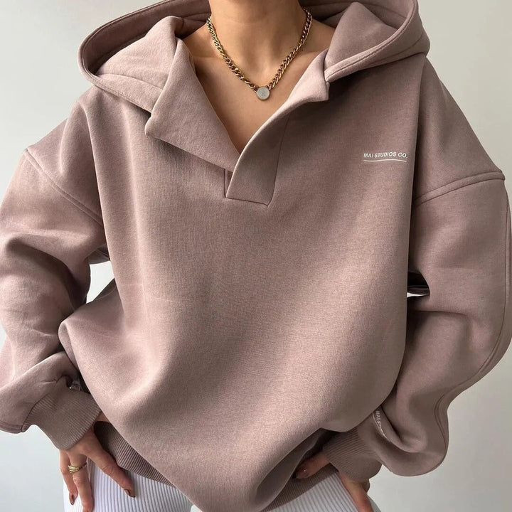 Warmer Damen Hoodie Im Modernen Look | Winter