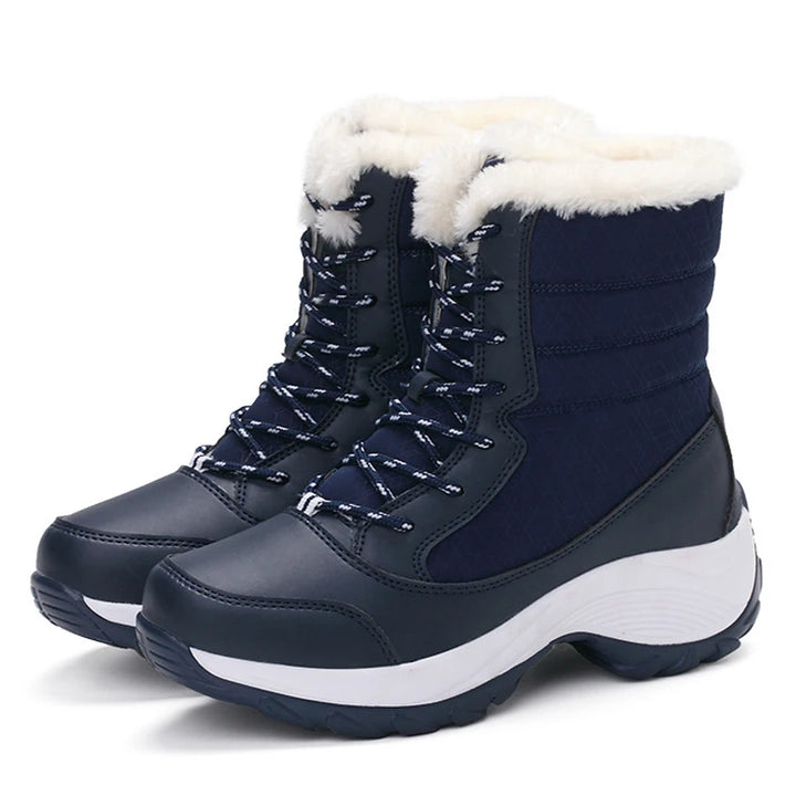 Damen Plateau-Schneestiefel | Lässig