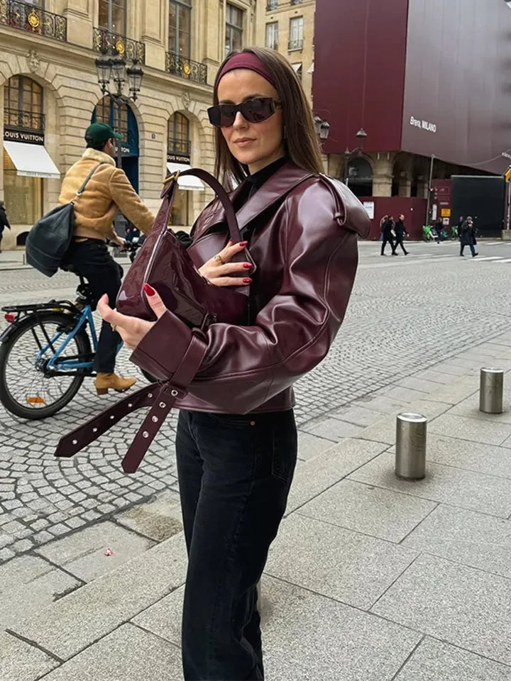 Jahrgang-Kurzjacke für Damen | Langarm