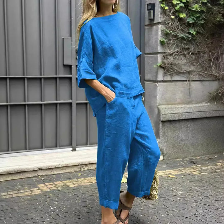 Stilvolles Damen Zweiteiler Set | Lässig