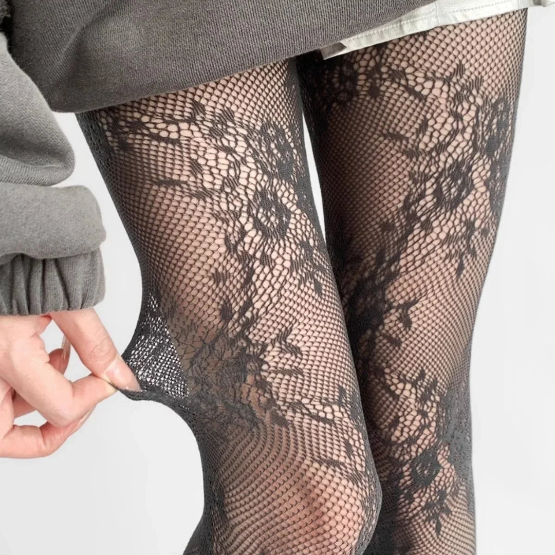 Modische Damen Strumpfhose | Ausgehöhlt