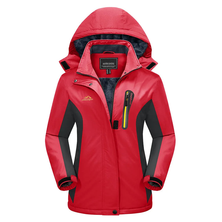 Damen Schnee Skijacke | Mit Kapuze