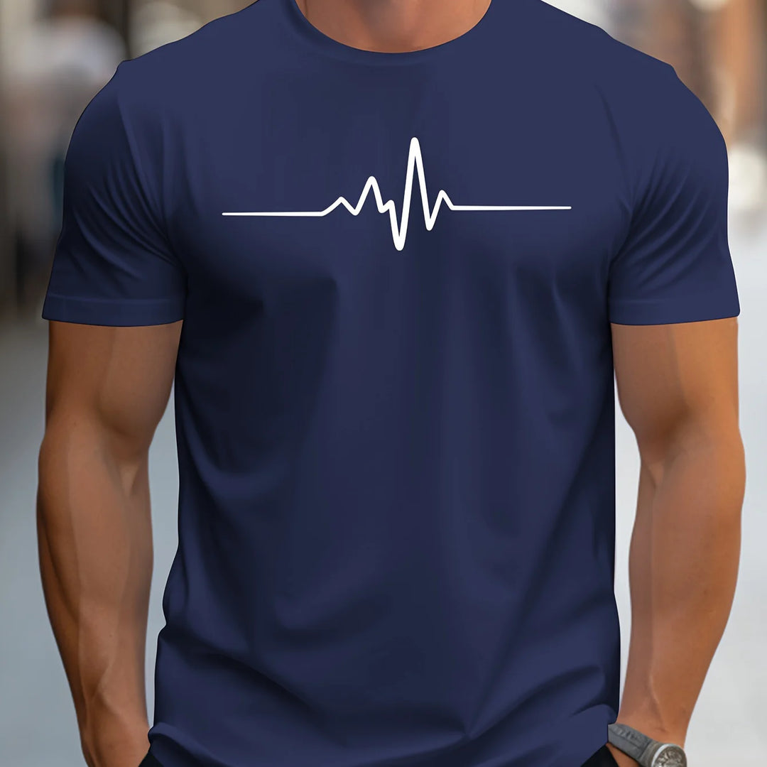 Variant image for Herren Slim Fit Kurzarm T-Shirt mit Kreativ Druck-9
