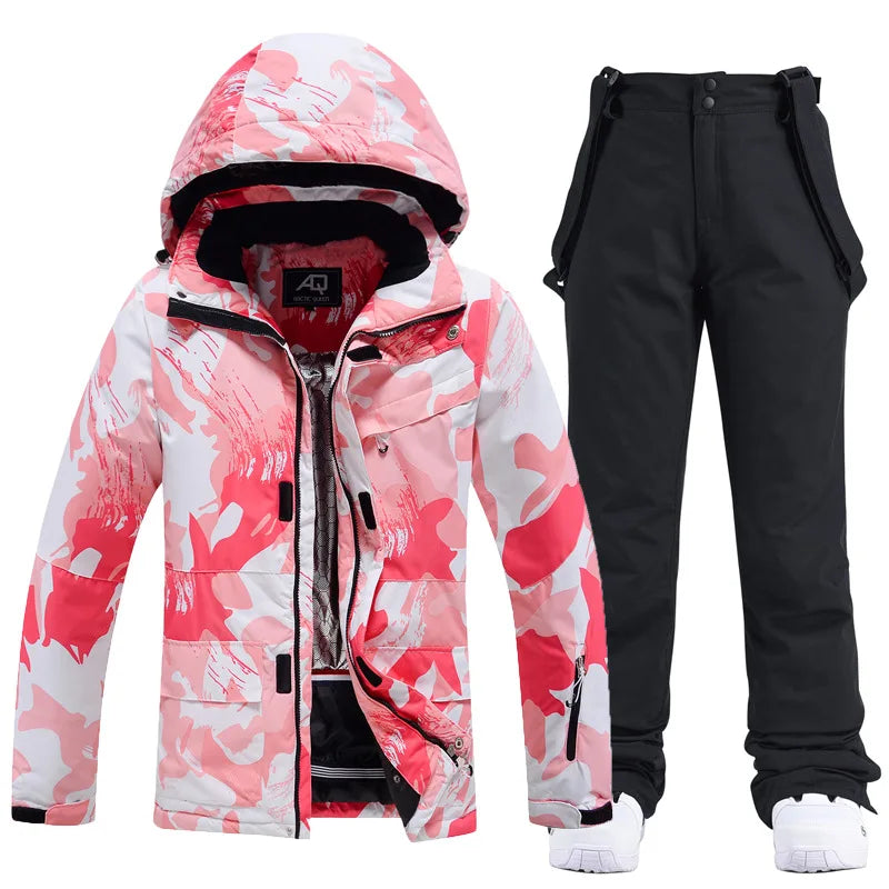 Damen Winter Skianzug | Jacke und Hose