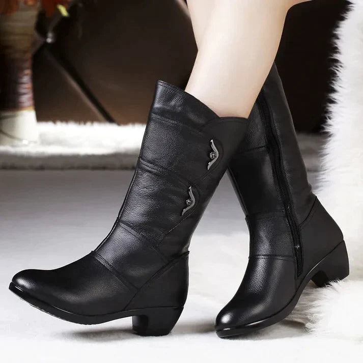 Boots Schwarz für Damen | Warme