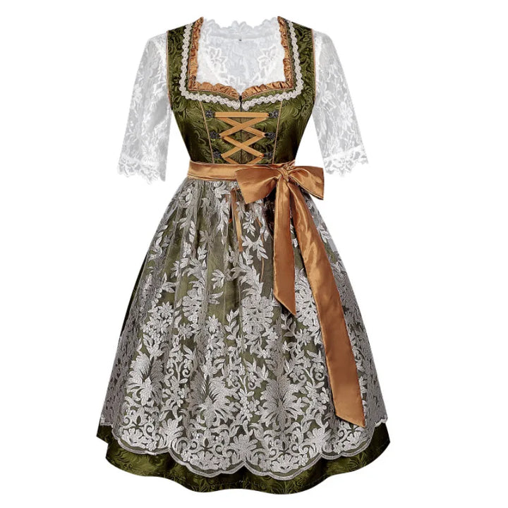 Traditionelles Bayerisches Dirndl Kleid für Damen | Vintage